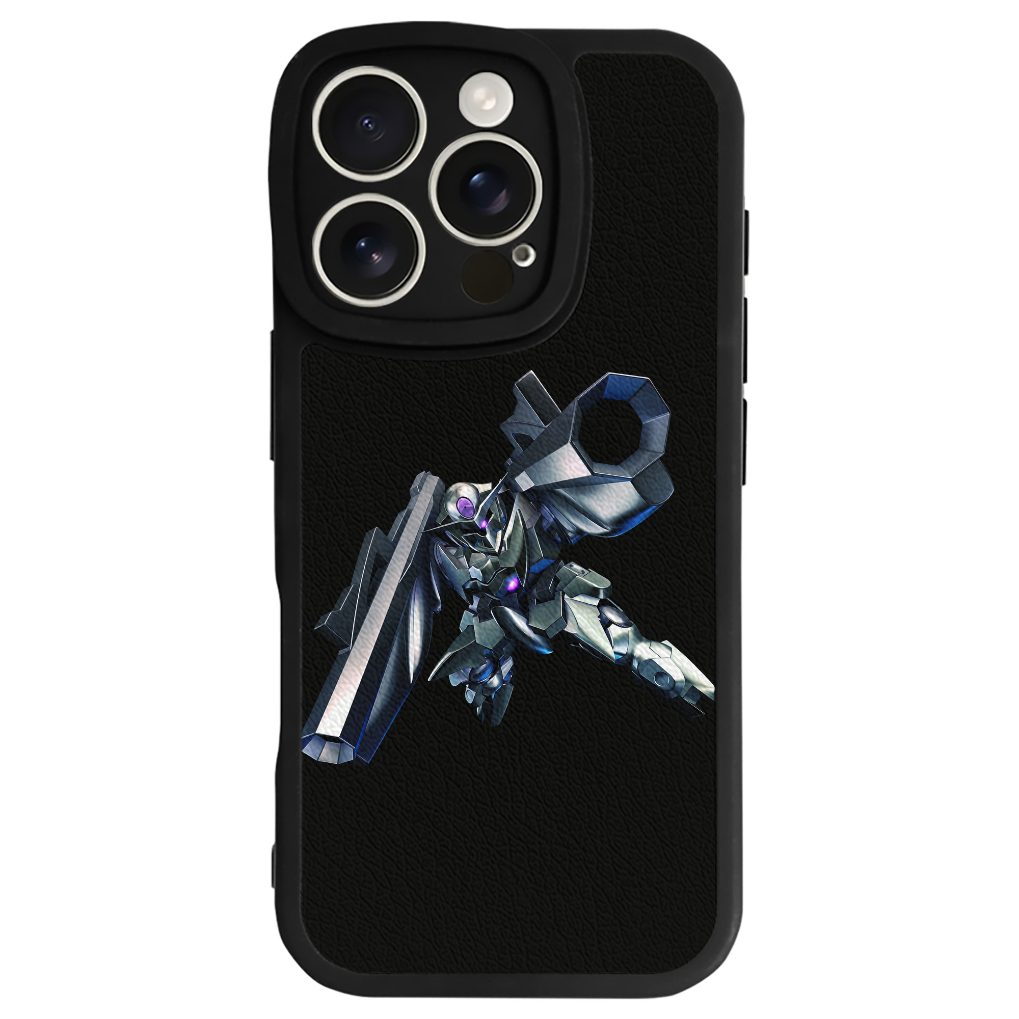 （画像用） 機動戦士ガンダム Mobile Suit Gundam 【iPhone 16シリーズ対応】シリコンスマホケース（レザー調） 材質：シリコン